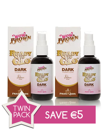 Wow Brown Ready to Glo - Twin Pack Offer
